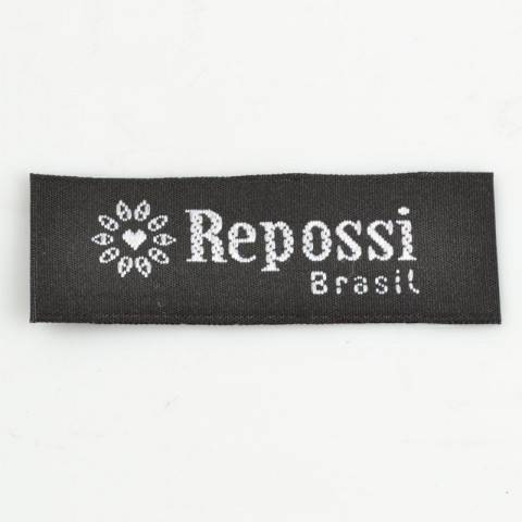 Etiqueta Bordada, 20 ou 22 mm de largura, Diversos Acabamentos, com Opções Personalizadas