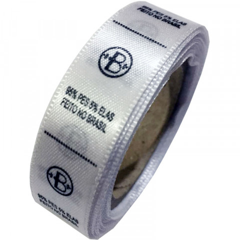 Etiquetas de Cetim, 15 mm de Largura, com Opções Personalizadas