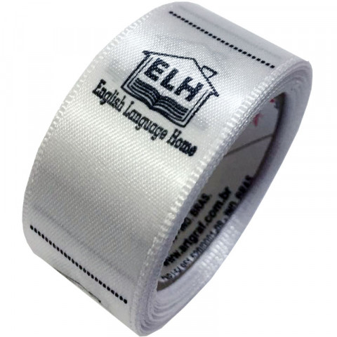 Etiquetas de Cetim, 22 mm de Largura, com Opções Personalizadas