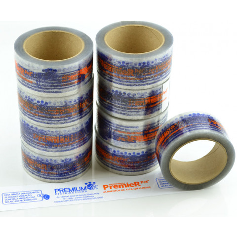 Fita Adesiva Transparente, 48 mm de largura, Cola Extra Forte, com Opções Personalizadas