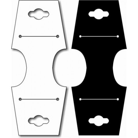 Joia Fix Nº 29 Branca ou Preta, 49 x 120 mm