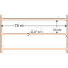 Etiqueta Adesiva BOPP Branco, 100 x 20 mm x 1 coluna,  para Impressoras Térmicas - 3