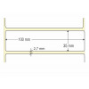 Etiqueta Adesiva em Papel Térmico, 100 x 35 mm x 1 coluna, para Impressoras Térmicas Diretas - 3