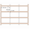 Etiqueta Adesiva BOPP Branco, 35 x 20 mm x 3 colunas, para Impressoras Térmicas - 3