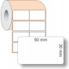 Etiqueta Adesiva BOPP Branco, 50 x 30 mm x 2 colunas, para Impressoras Térmicas - 2