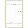 Etiqueta Adesiva em Papel Térmico, 104 x 145 mm x 1 coluna, SIGEP WEB CORREIOS, para Impressoras Térmicas Diretas - 4