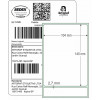 Etiqueta Adesiva Couchê, 104 x 145 mm x 1 coluna, SIGEP WEB CORREIOS,  para Impressoras Térmicas - 4