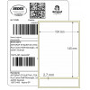 Etiqueta Adesiva em Papel Térmico, 104 x 145 mm x 1 coluna, SIGEP WEB CORREIOS, para Impressoras Térmicas Diretas - 3