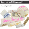 Etiqueta Bordada, 20 ou 22 mm de largura, Diversos Acabamentos, com Opções Personalizadas - 6