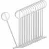 Fix Pin 100 Anti Furto Etiqplast Normal - 2