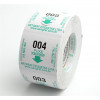 Senhas Numeradas, 3 dígitos, papel 70 g - 6