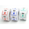 Senhas Numeradas, 3 dígitos, papel 70 g - 3