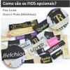 Etiqueta Bordada, 20 ou 22 mm de largura, Diversos Acabamentos, com Opções Personalizadas - 10