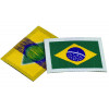 Patch Bordado Termocolante Bandeira do Brasil 26 x 36 mm - 2