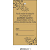 Tag 75 x 38 mm Papel Kraft 160 g - 2